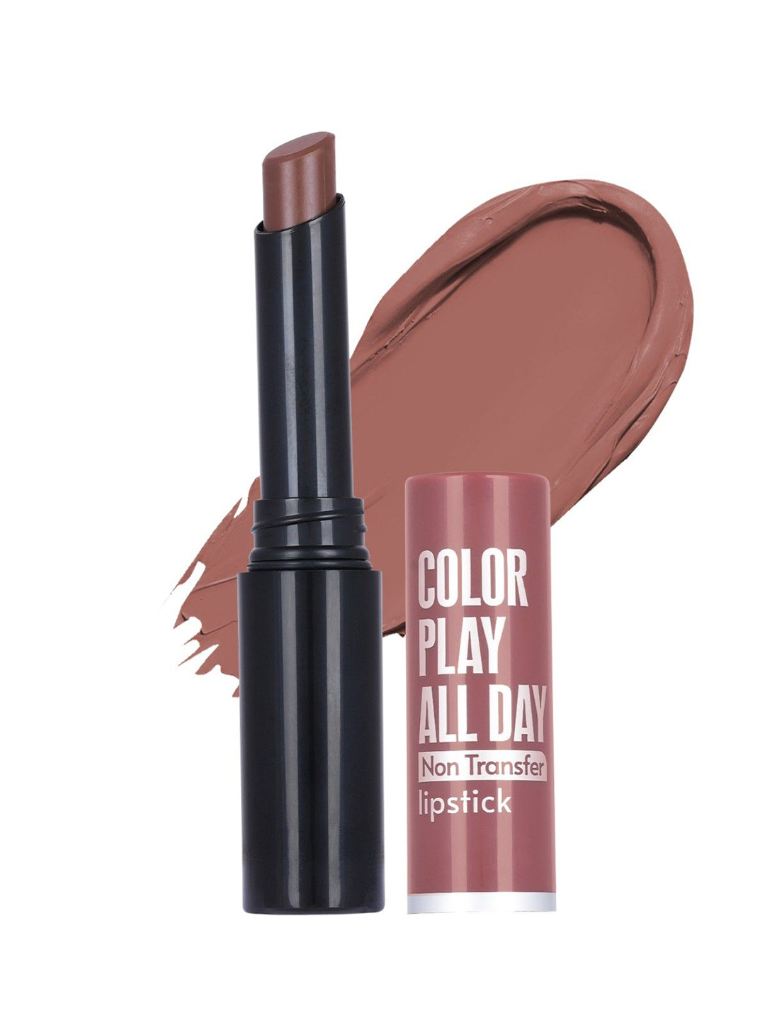 Fashion Colour Color Play All Day Non Transfer Lipstick - 2 g - Caramel Nude 906