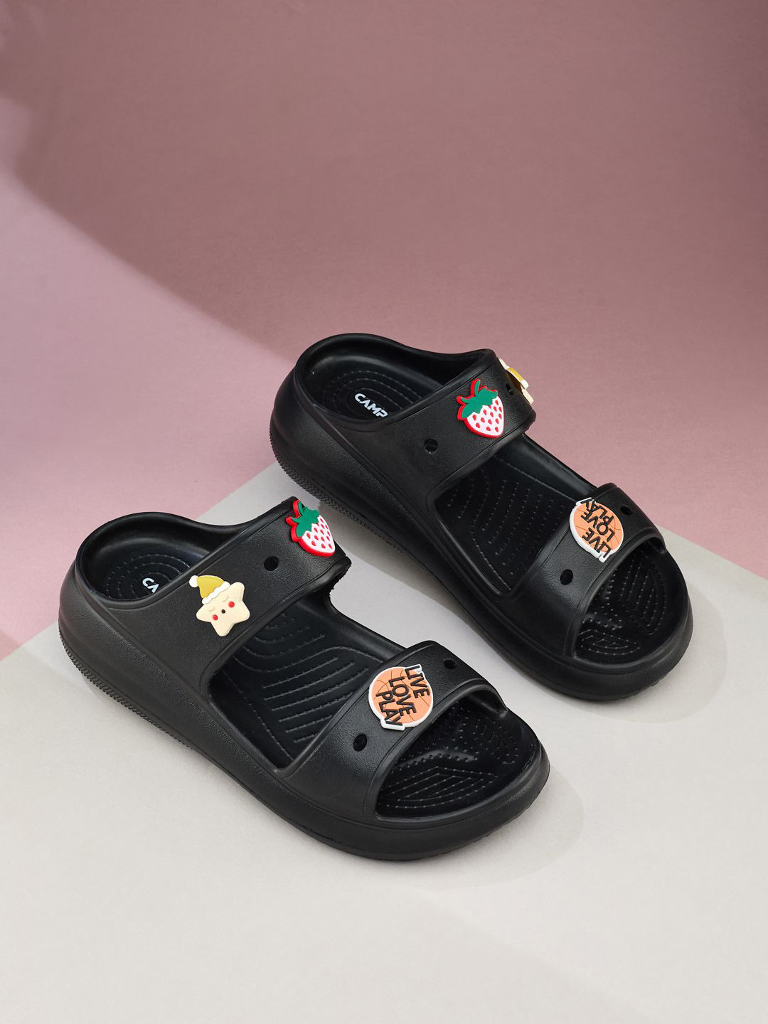 Campus Women GCW-7004 Self Design Slip-On