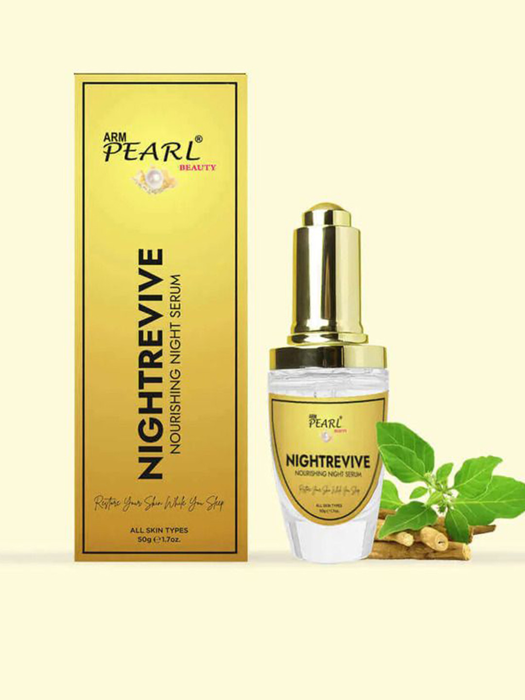 ARM PEARL BEAUTY Nightrevive Nourishing Night Serum- 50 g