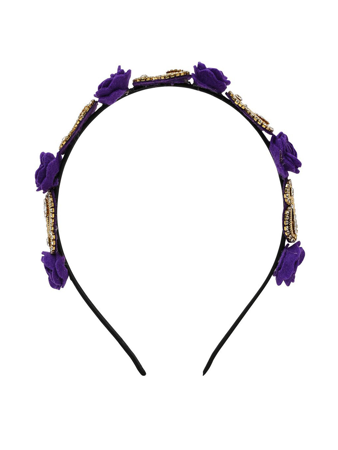 Aye Candy Flower & Motif Embellished Hairband