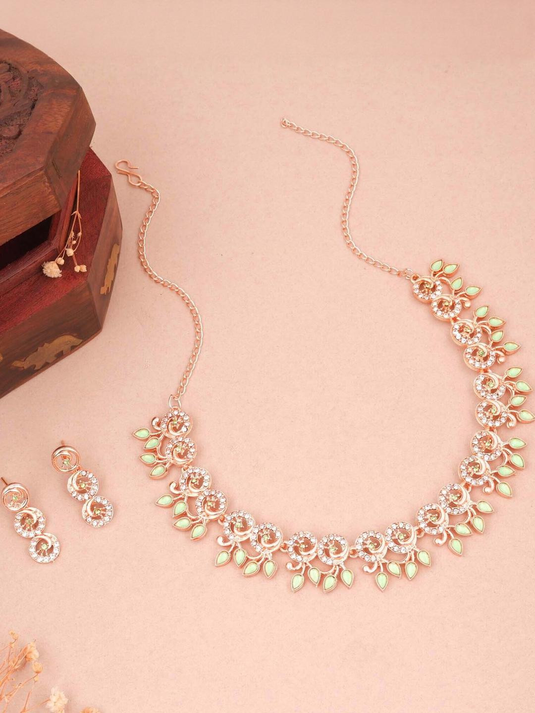 Anouk NA Necklace Set With Matching Pair Of Earring