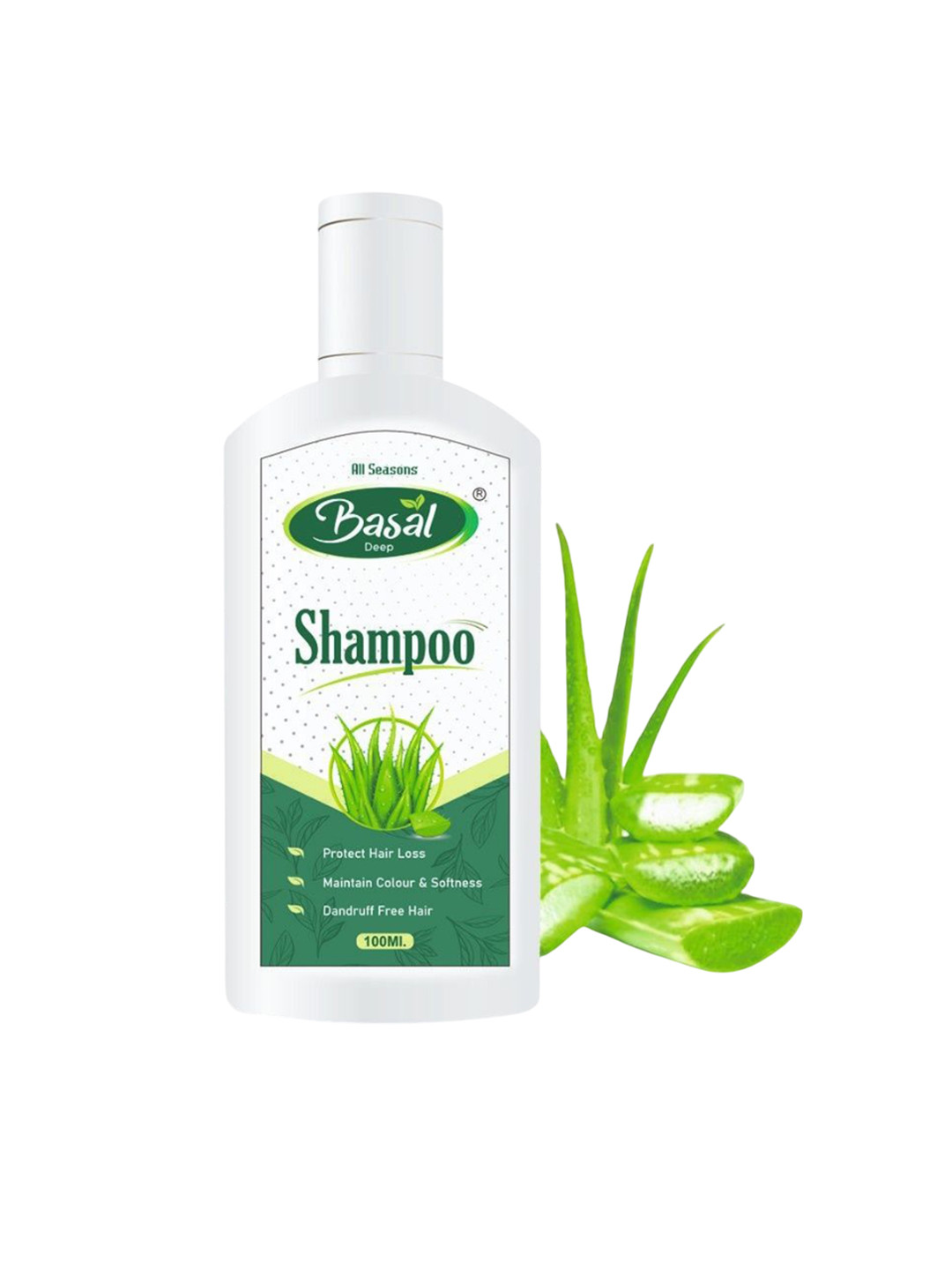 Basal Deep Dandruff Free Hair Shampoo With Aloevera- 100 ml