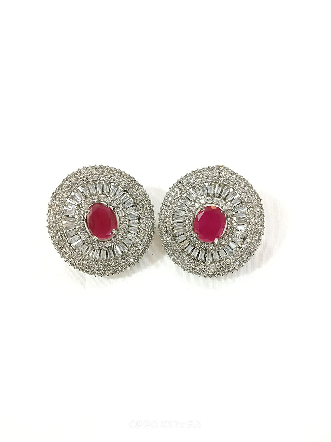 STYLE DECO Contemporary American Diamond Studs Earrings