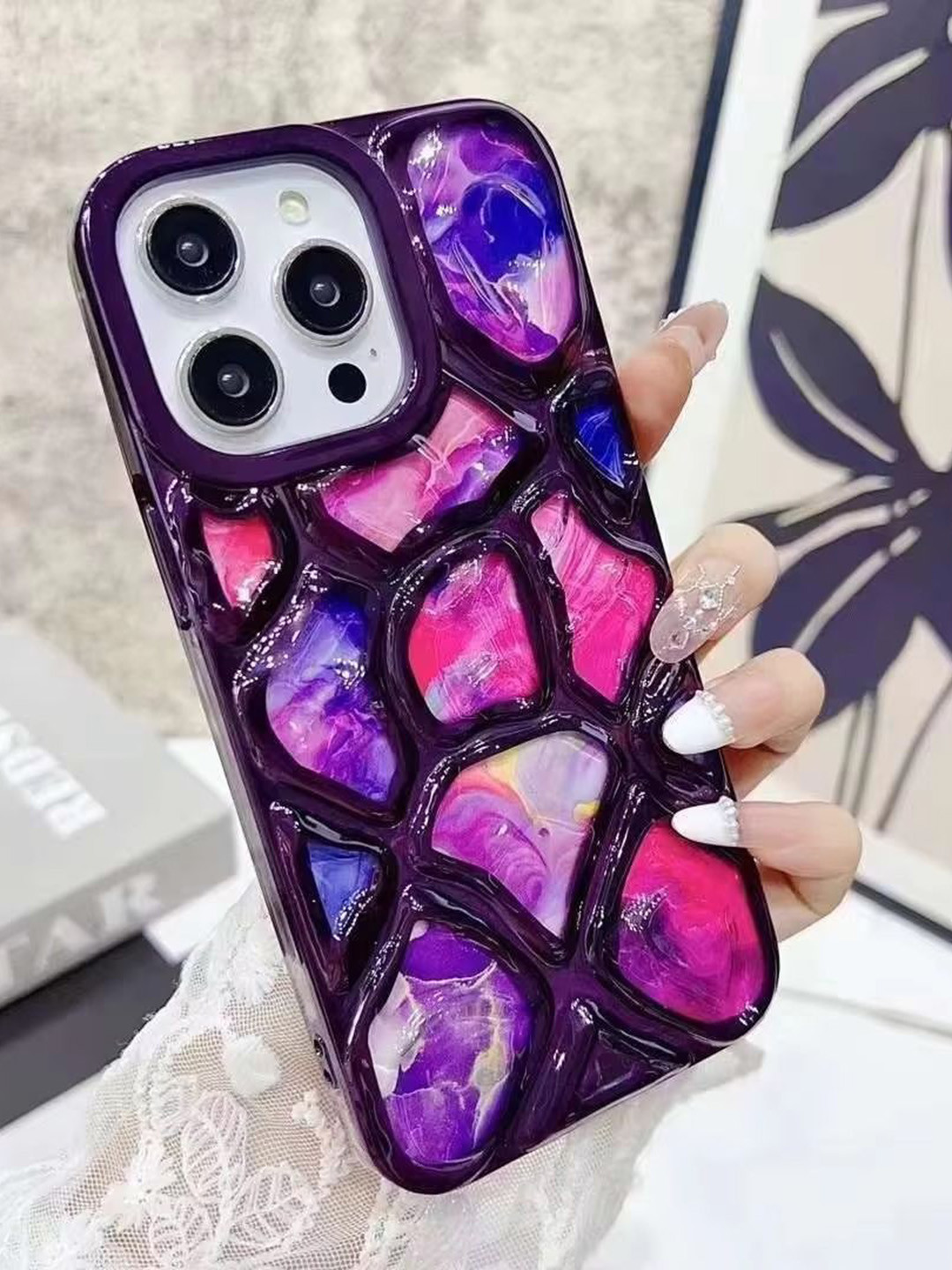 CASE CREATION Printed iPhone 16 Back Case Mobile Accessories