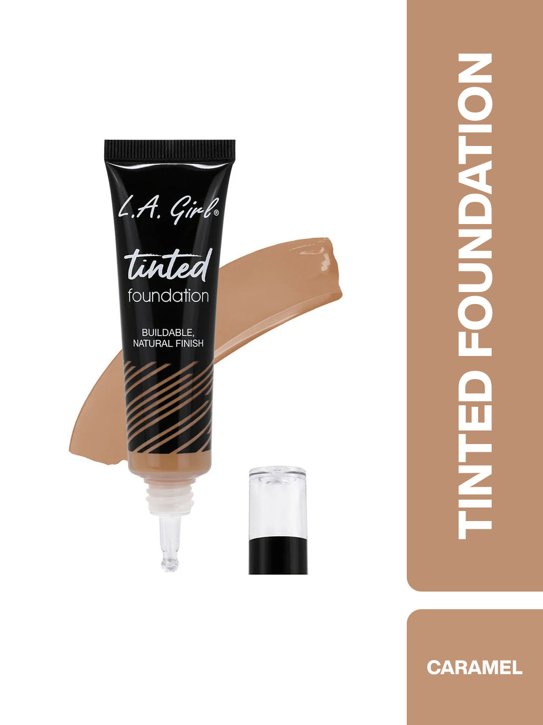 L.A Girl Buildable Natural Finish Tinted Foundation 30 ml - Caramel