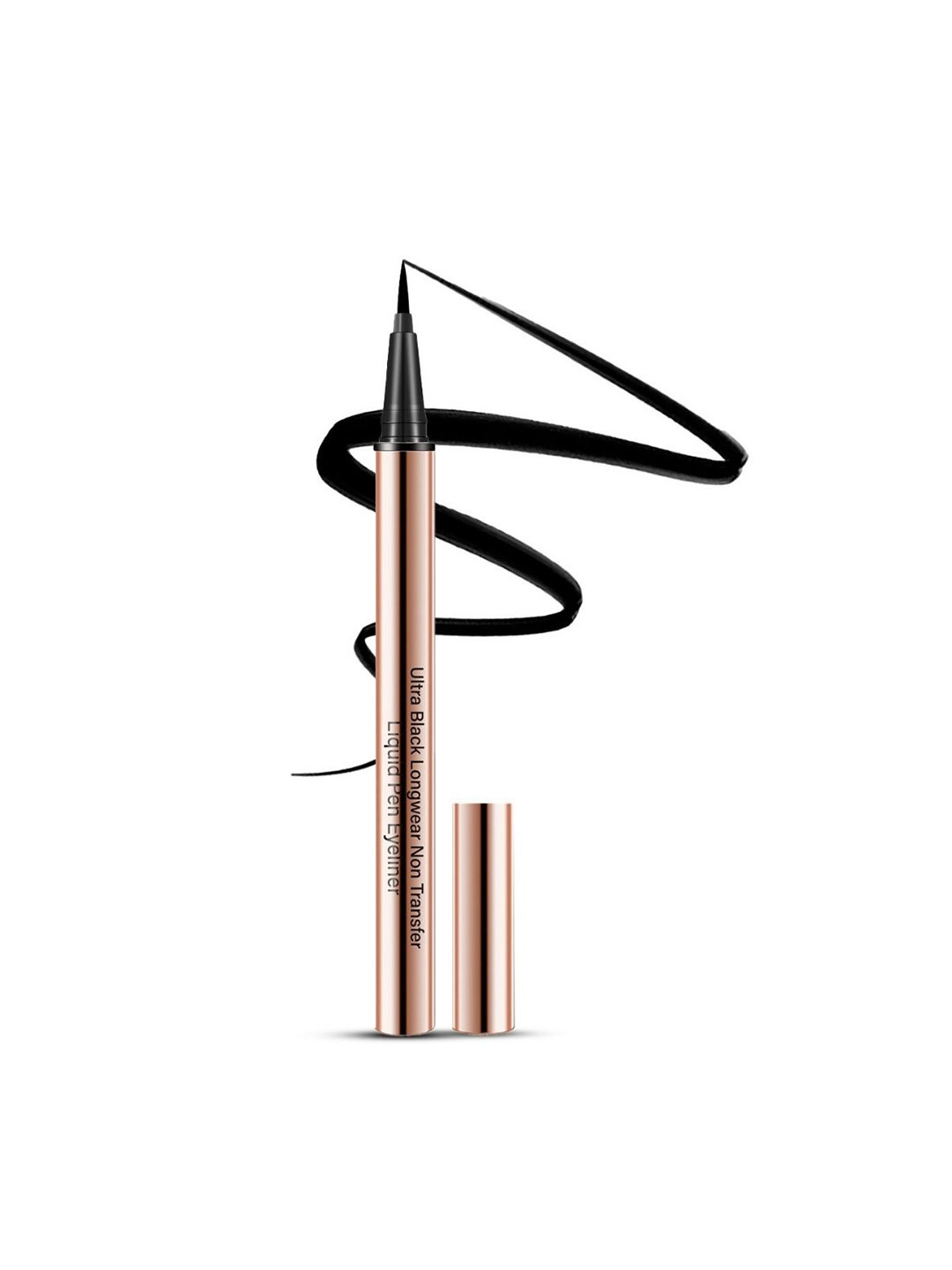 LAKYOU BEAUTY Longwear Non Transfer Liquid Pen Eyeliner- 1.5 ml- Ultra Black