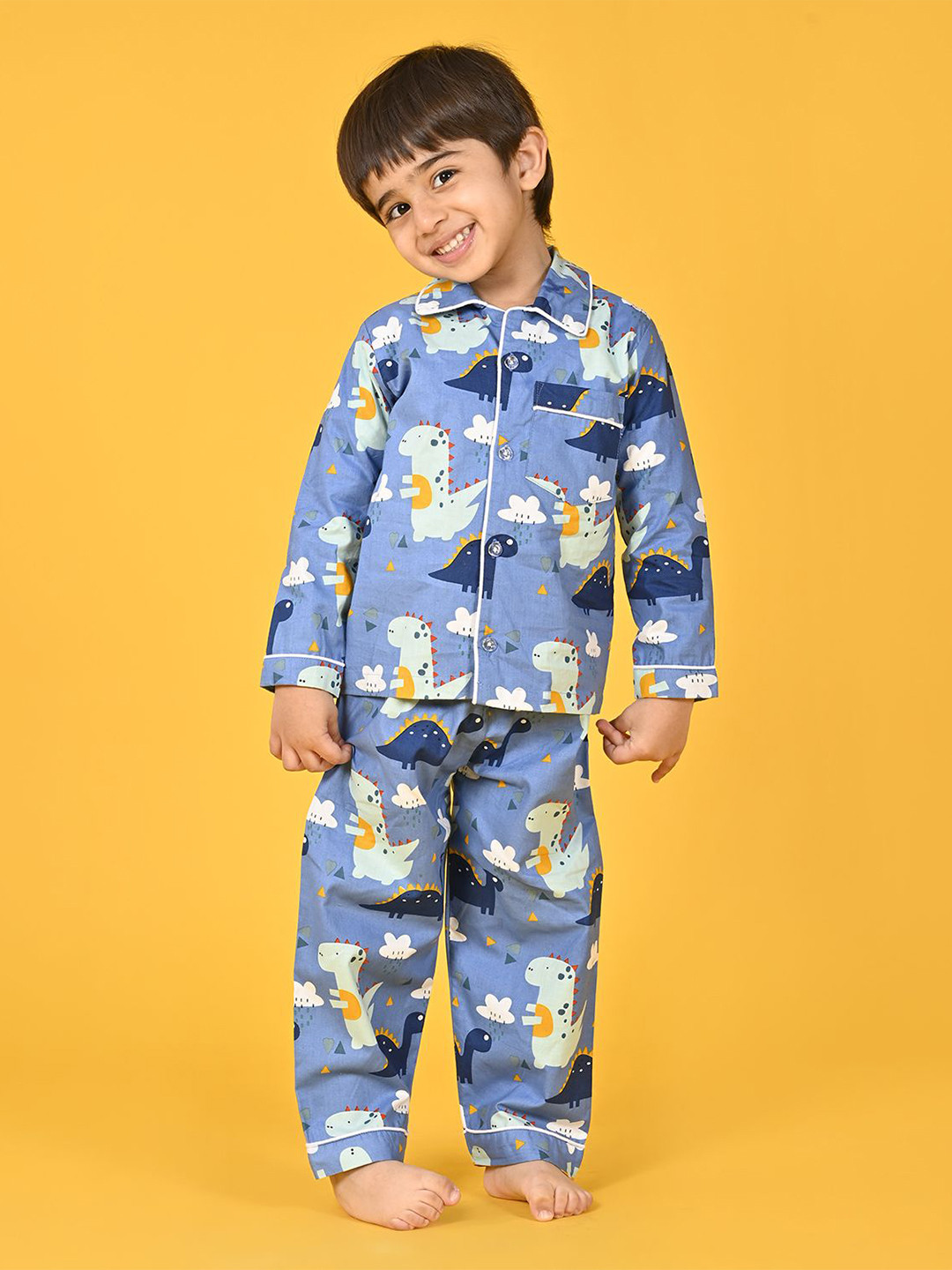 Jam & Sugar Boys Printed Pure Cotton Clothing Set