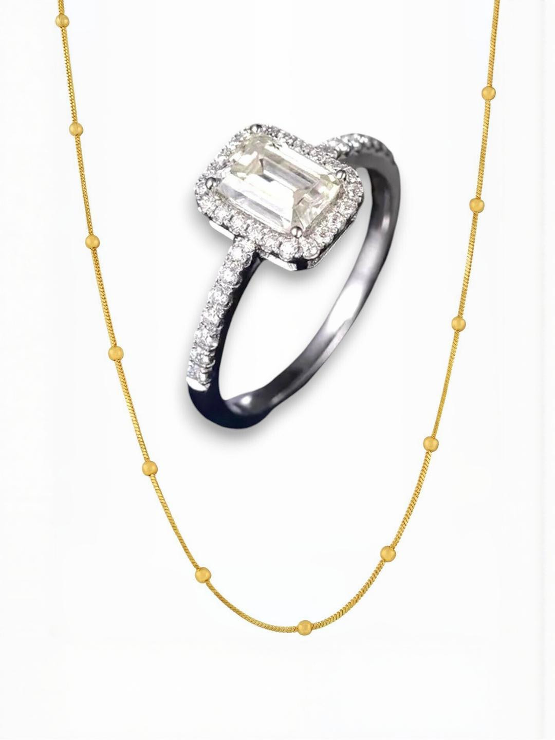 CHARMS  Alloy Necklace and Ring