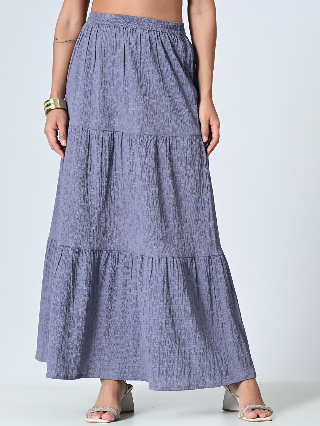 OTIRA Tiered Maxi Skirt