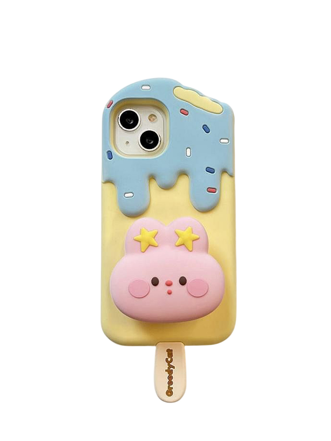 CASE CREATION iPhone 13 3D Ice Cream Cartoon Back Case