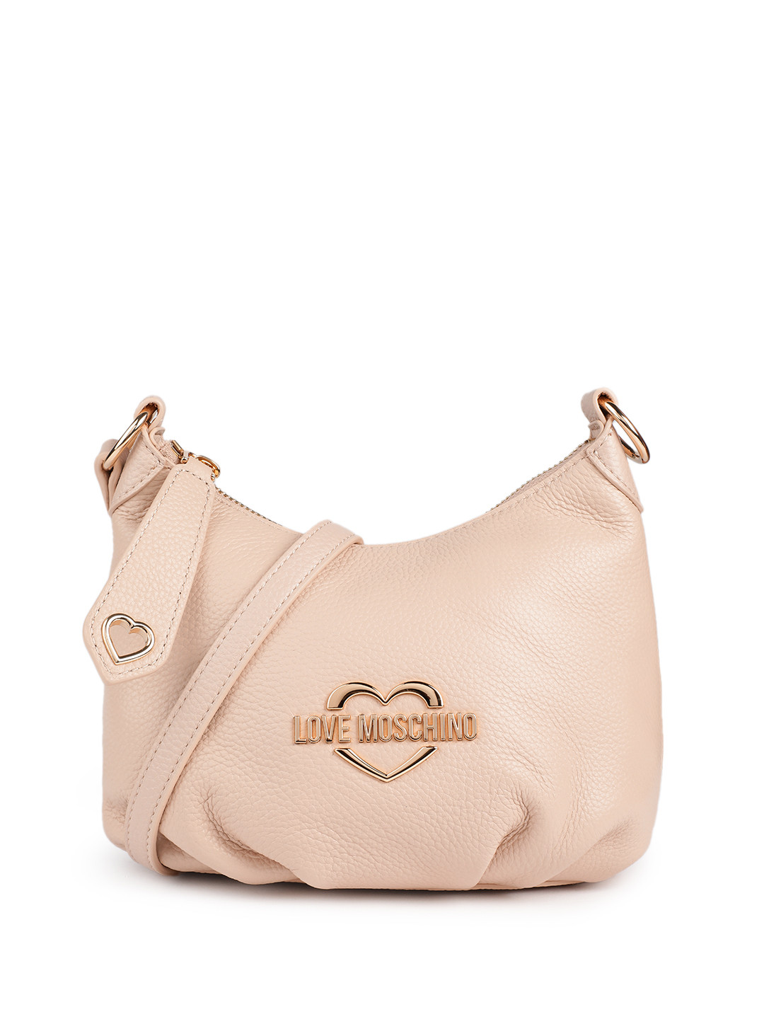 LOVE MOSCHINO Leather Textured Structured Sling Bag