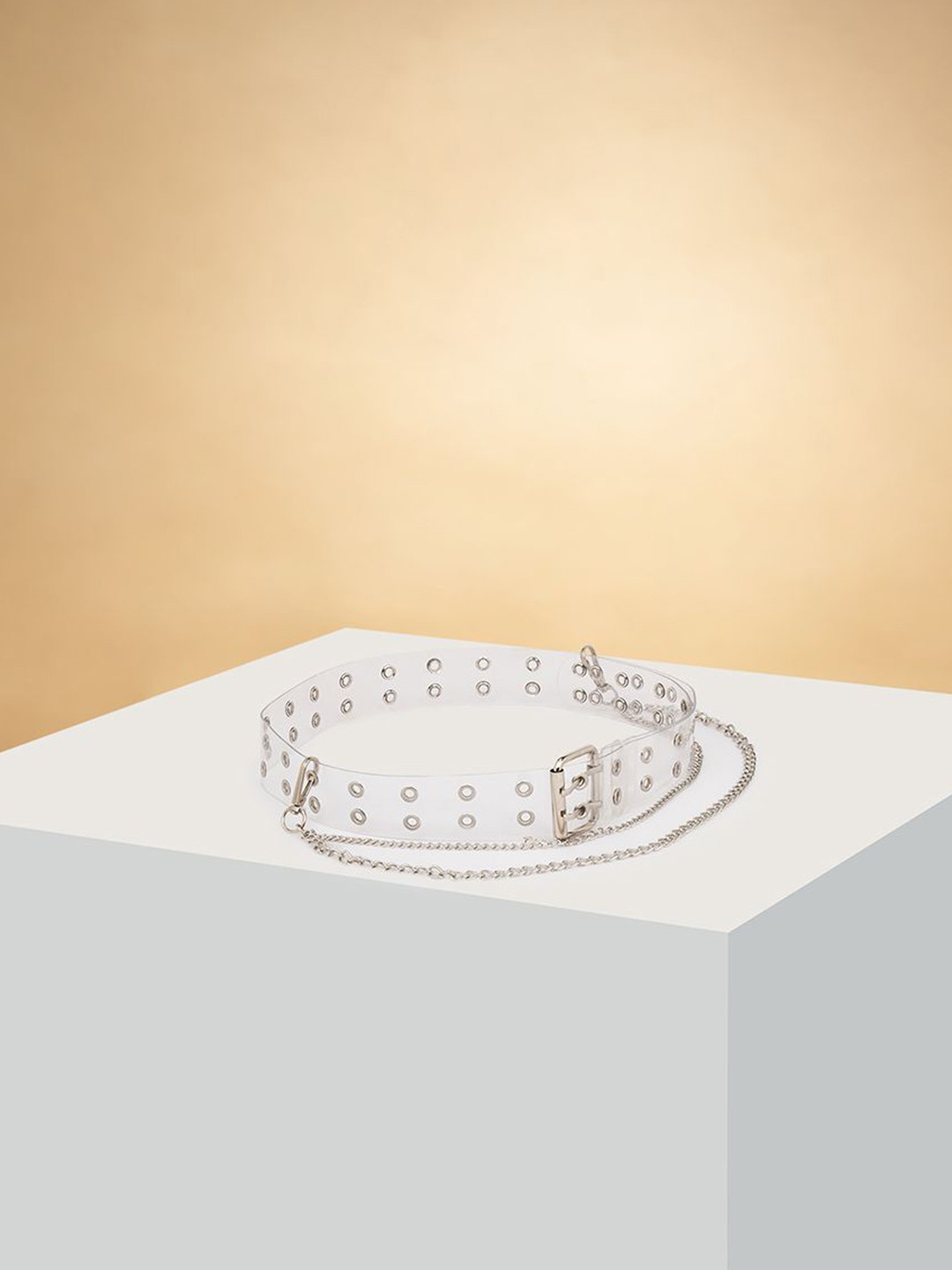 Forever Glam by Pantaloons Women Slider Buckle Metal Belt