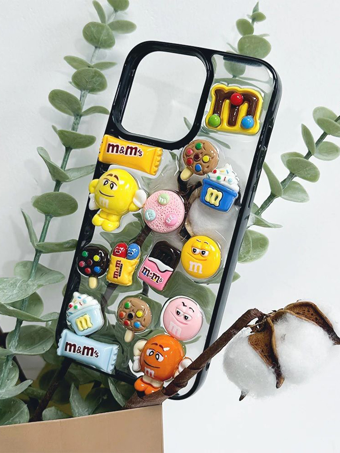 CASE CREATION iPhone 16 Pro Max 3D Cartoon Chocolate Candy Bumper Case