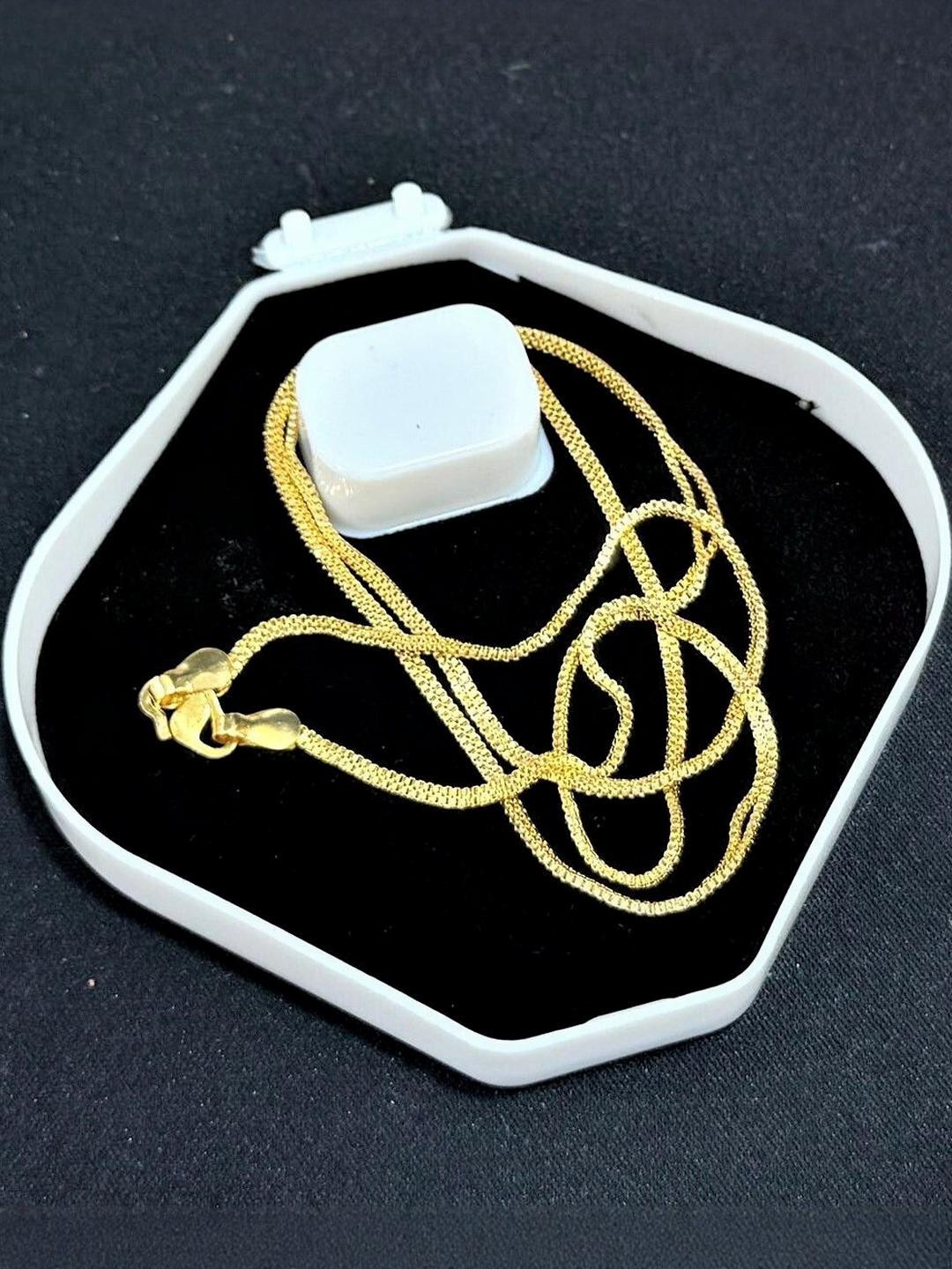 CHARMS Unisex Gold-Plated Hand Painted Necklace