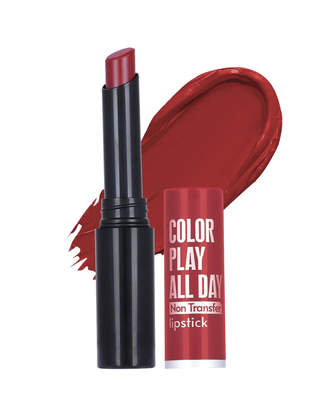 Fashion Colour Color Play All Day Non Transfer Lipstick - 2 g - Spicy Red 913