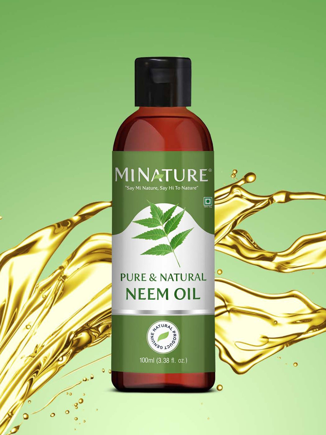 MINATURE Pure & Natural Neem Hair Oil - 100 ml