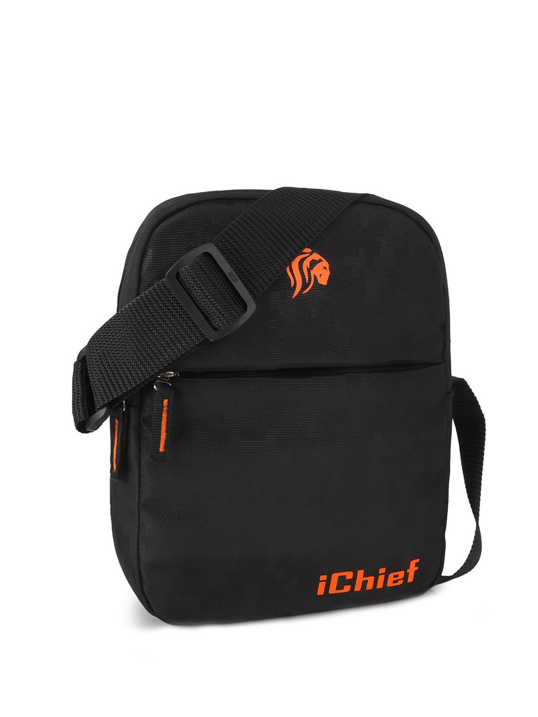 ICHIEF Men Textured Crossbody Mini Sling Bag