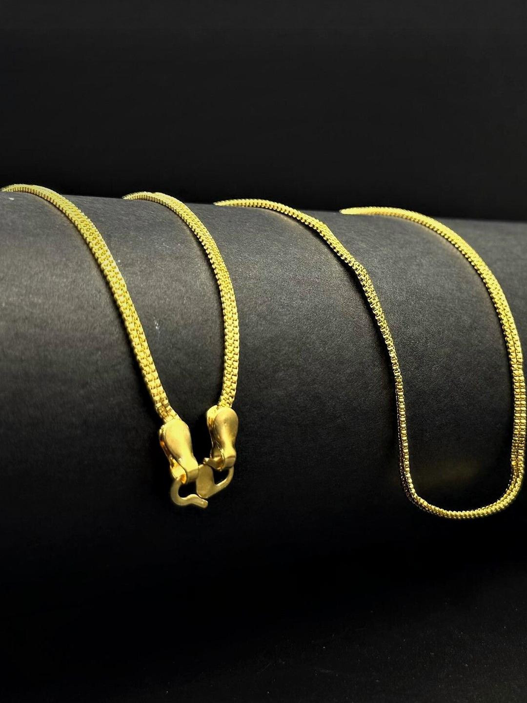CHARMS Gold-Plated Alloy ( Pack of 2 ) Chains