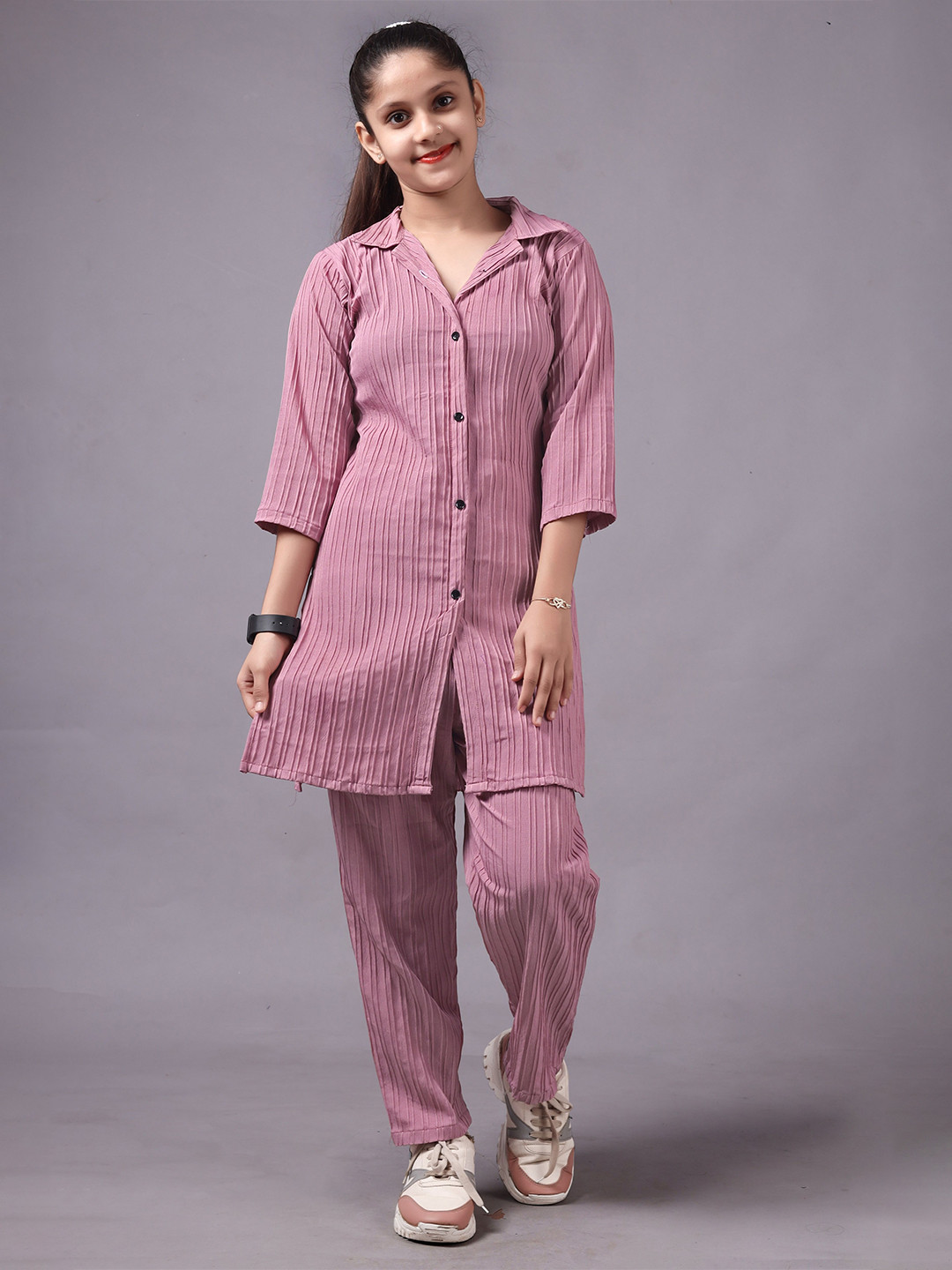 kachhot Girls Tunic with Trousers