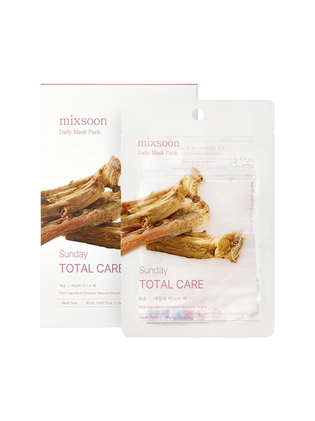 Mixsoon Daily Mask Pack Sunday Soothing & Repairing Mask for Healthy & Calm Skin - 20 ml