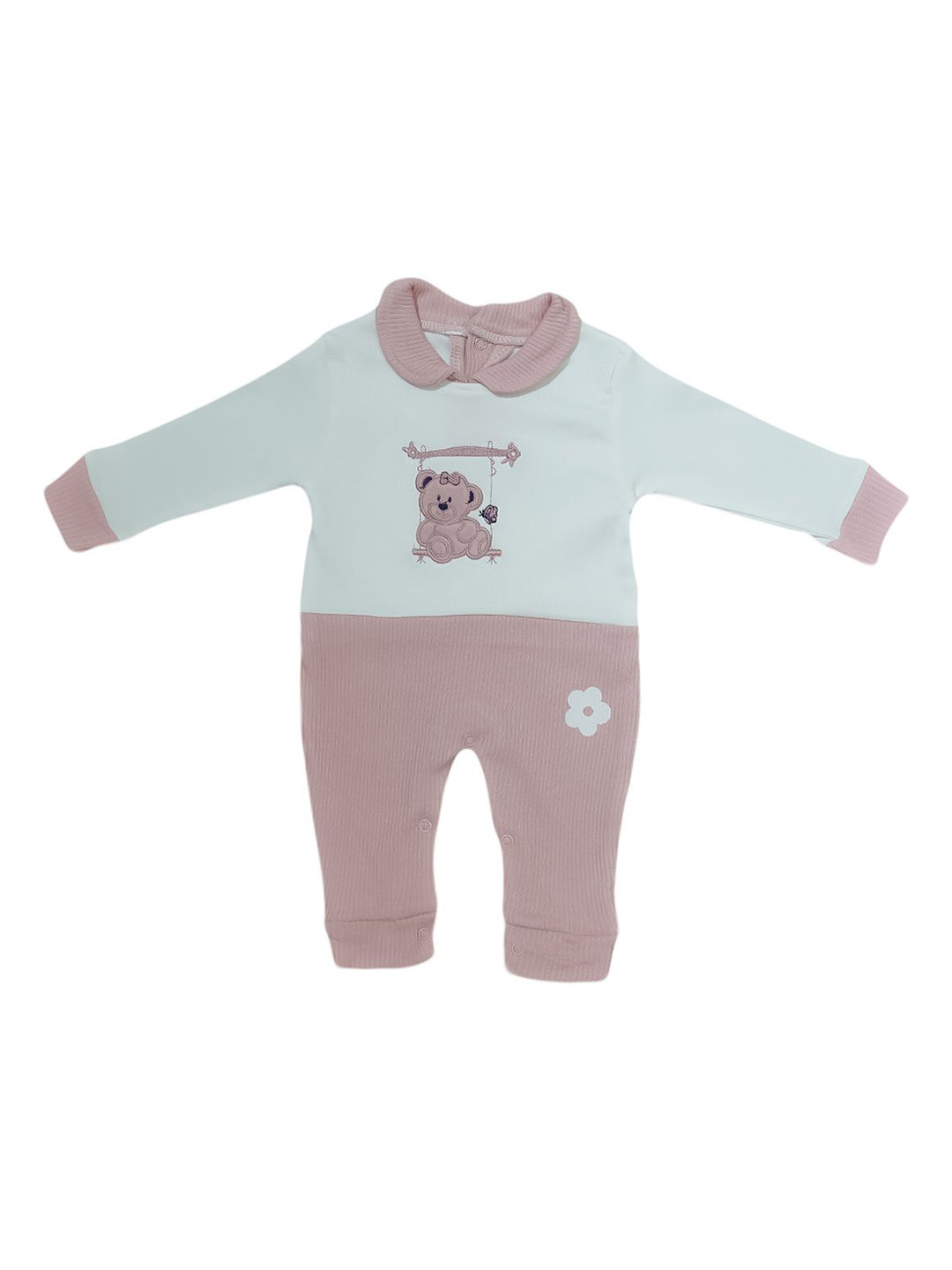 LUV-DUB Infants Printed Cotton Rompers