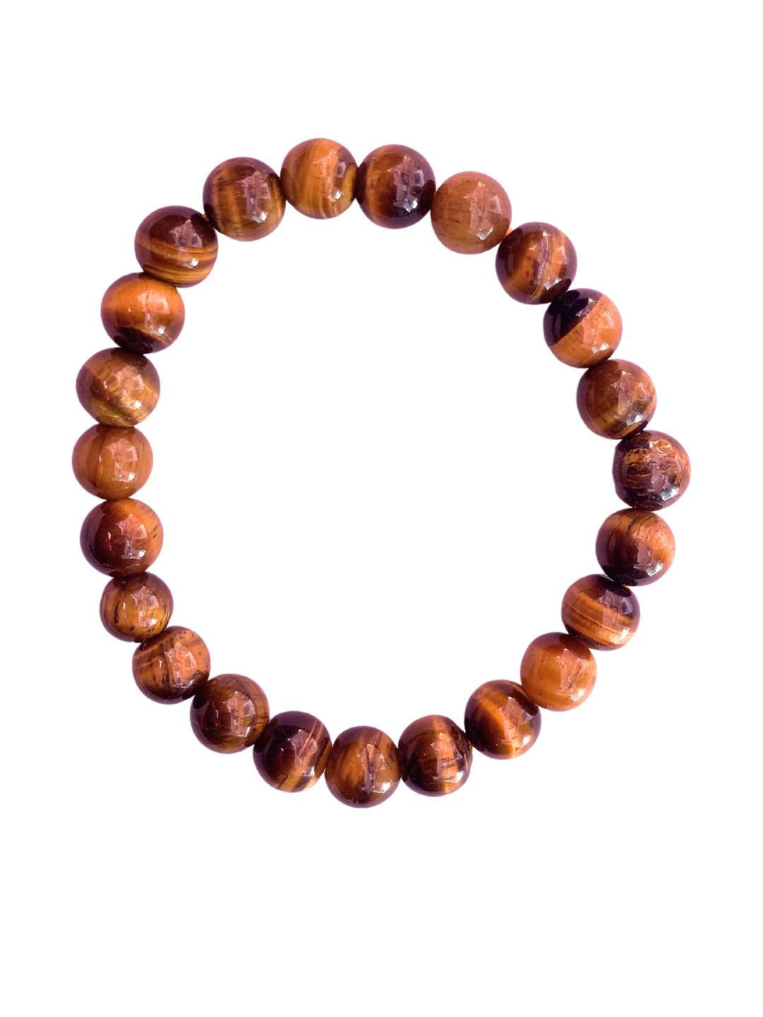 Apnisanskriti Unisex Tiger Eye Healing Stone Bracelet