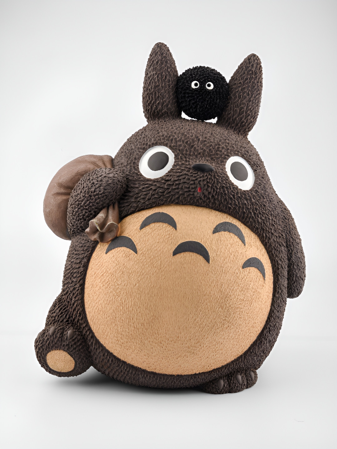 COMICSENSE My Neighbour Totoro Anime Grey Polyresin Matte Living Room Large Showpiece - 13.6 Inches