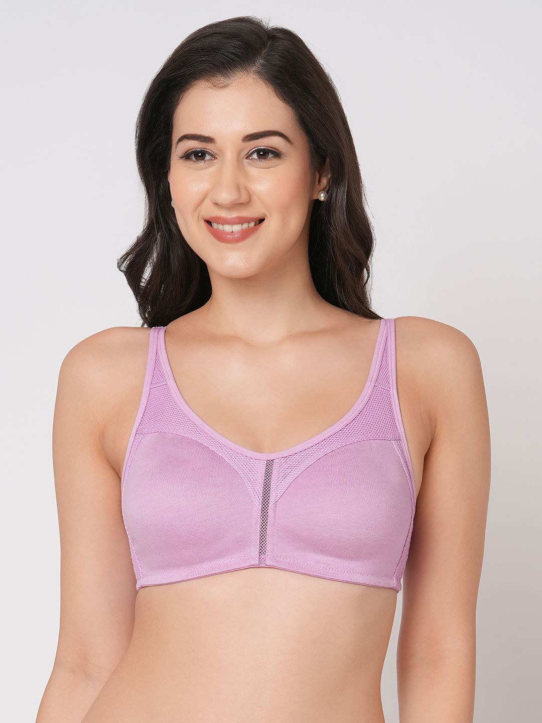 Inner Sense Organic Cotton Full Coverage Plus Size M Frame bra