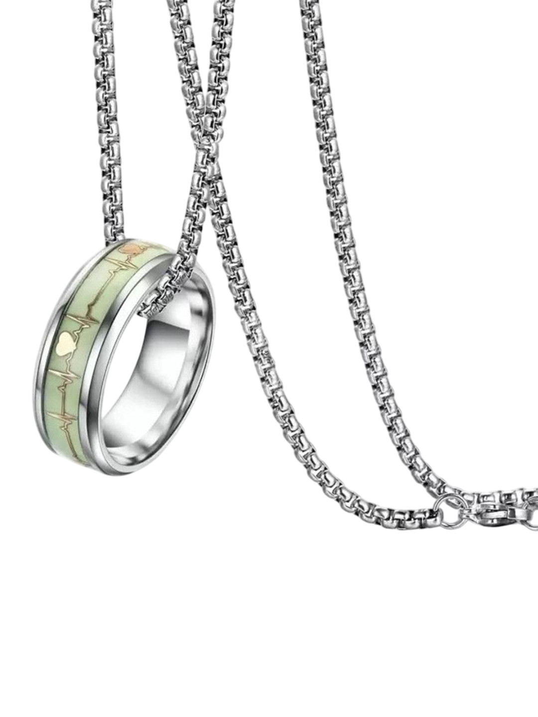 J.S ENTERPRISES Set Of 2 Pendant & Ring Jewellery Set