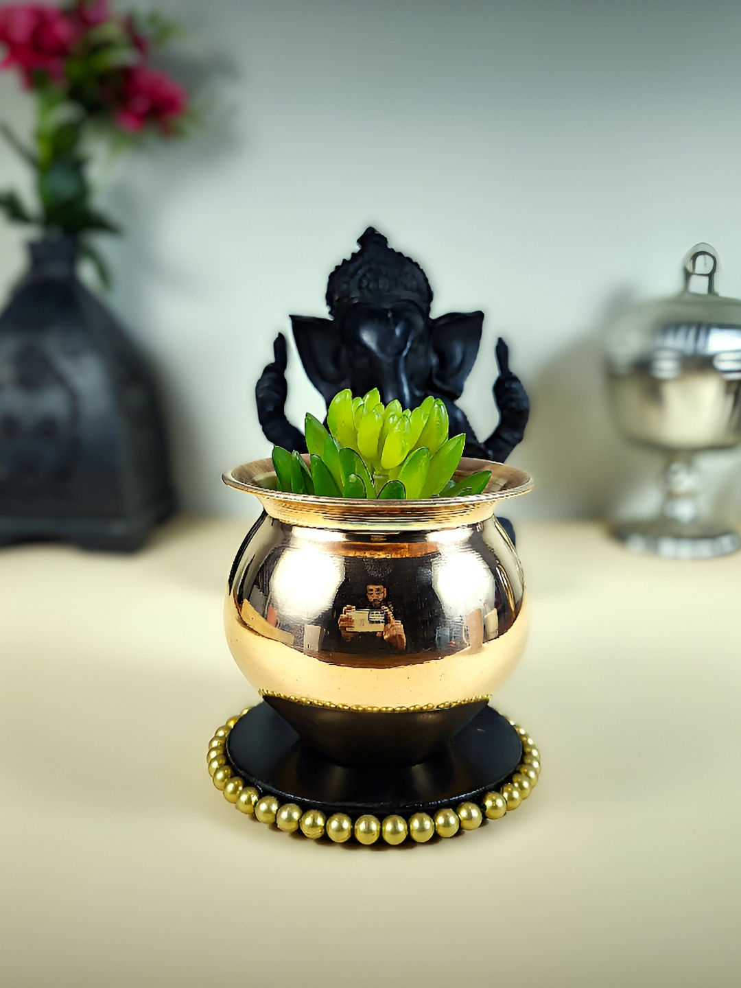 Myntra Elegant Homes Sutra Copper Kalash - 500 ml