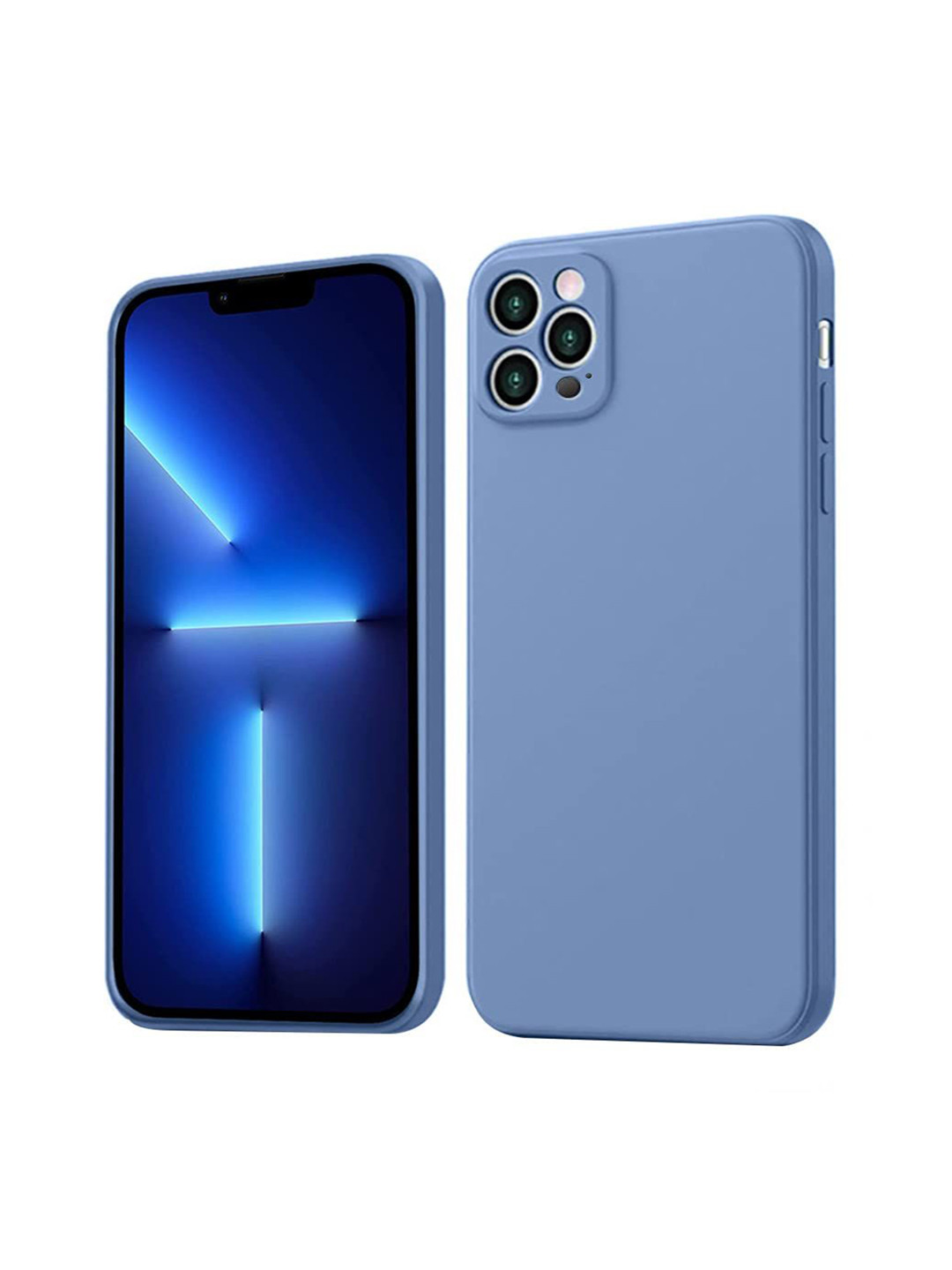 LIRAMARK Adults Unisex Solid iPhone 13 Pro Back Case Mobile Accessories