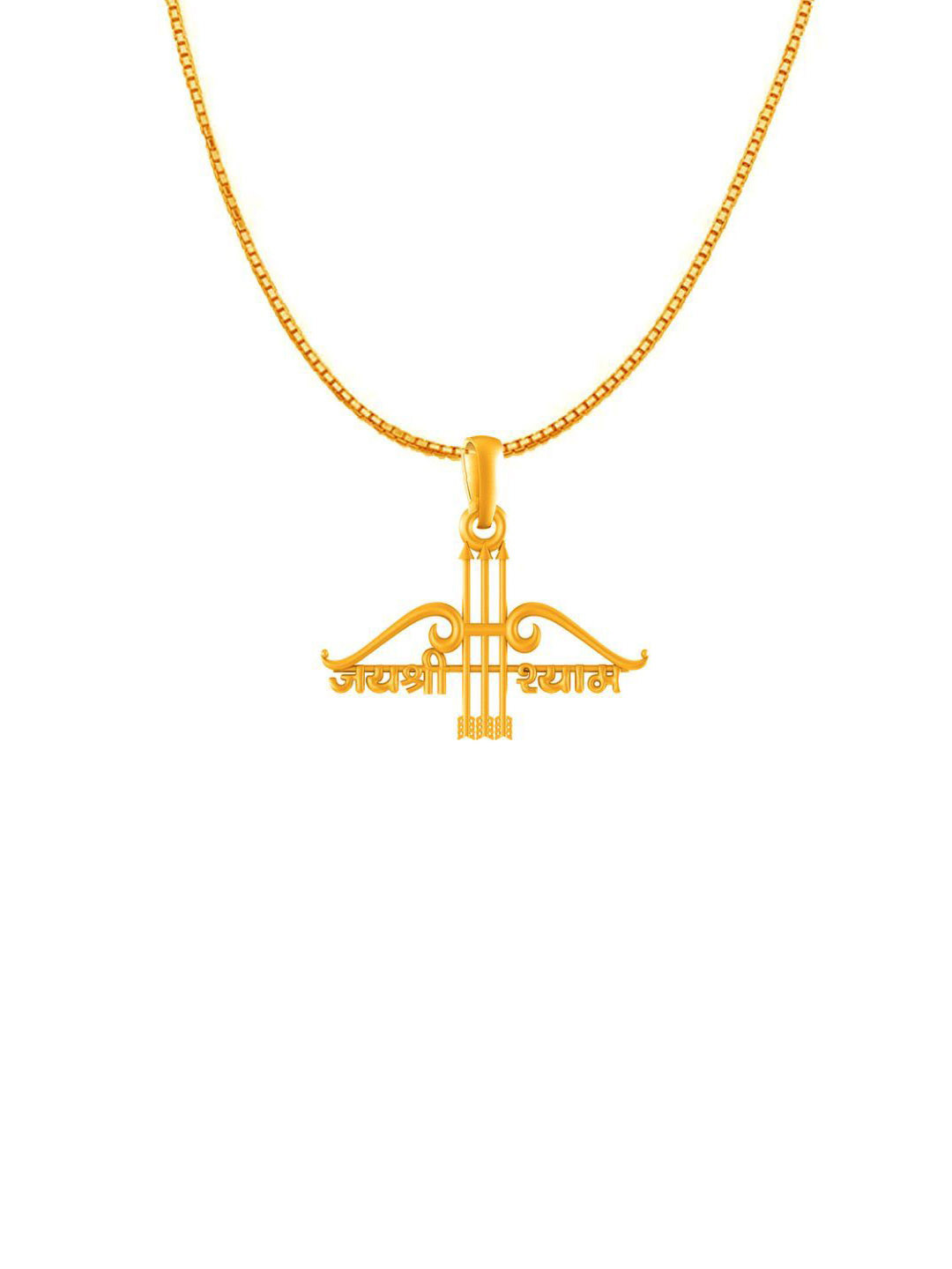 AKSHAT SAPPHIRE Women 22KT Gold-Plated Feather Shaped Pendants with Chains