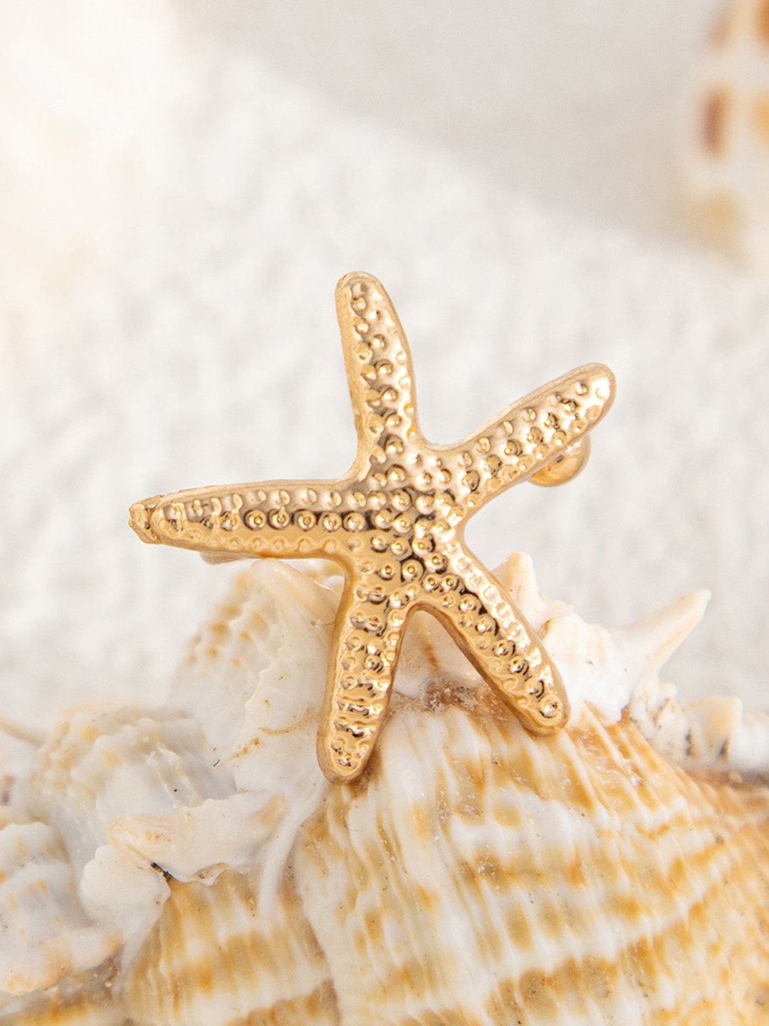 StyleCast x Revolte Gold-Plated Star Shaped Studs