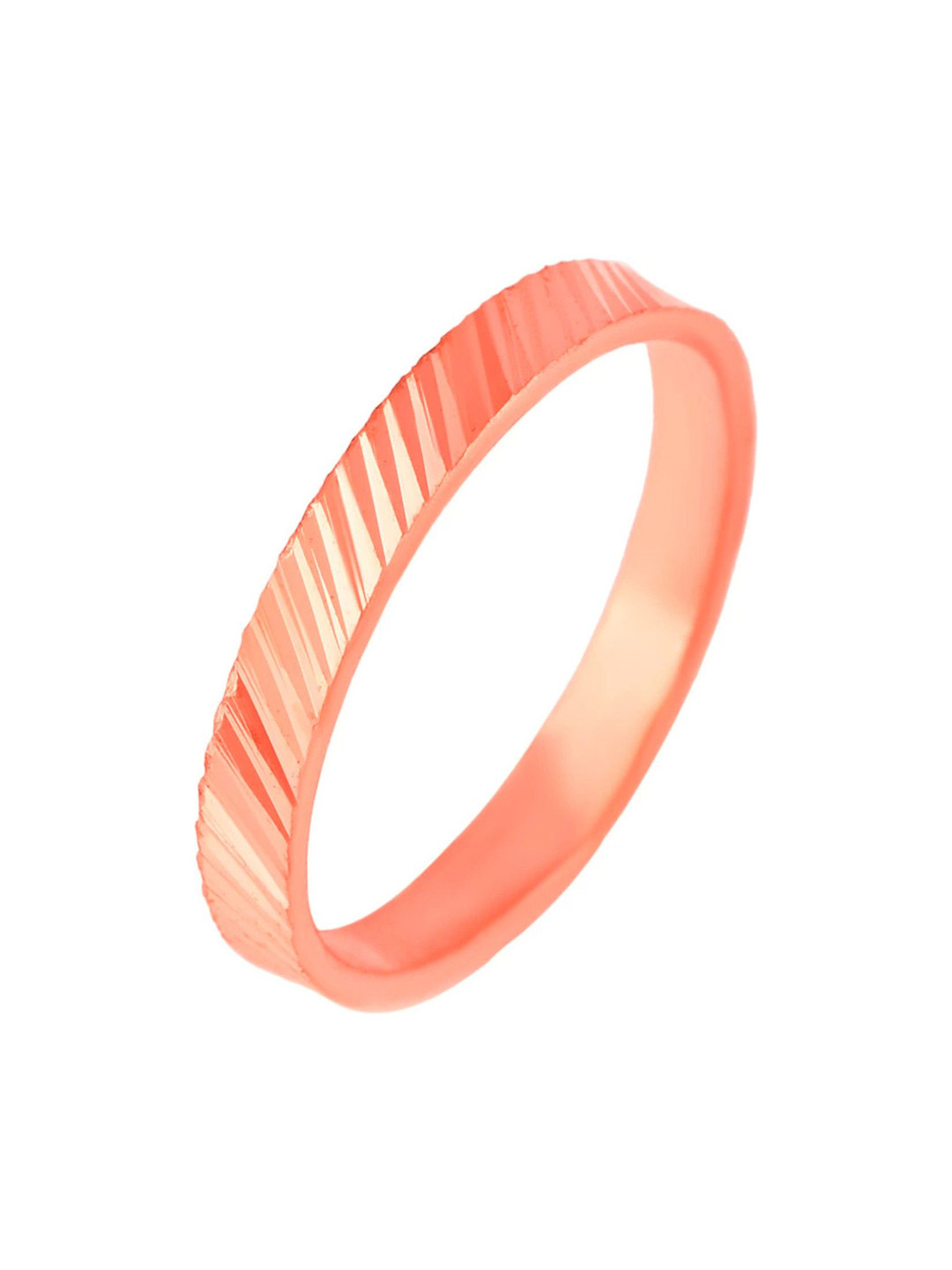 Dynamic Retail Global Orange Alloy Finger Ring
