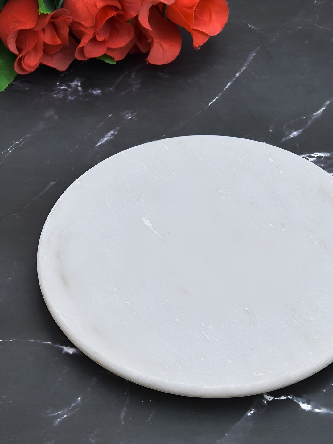 Myntra Elegant Homes White Wooden Rolling Board And board