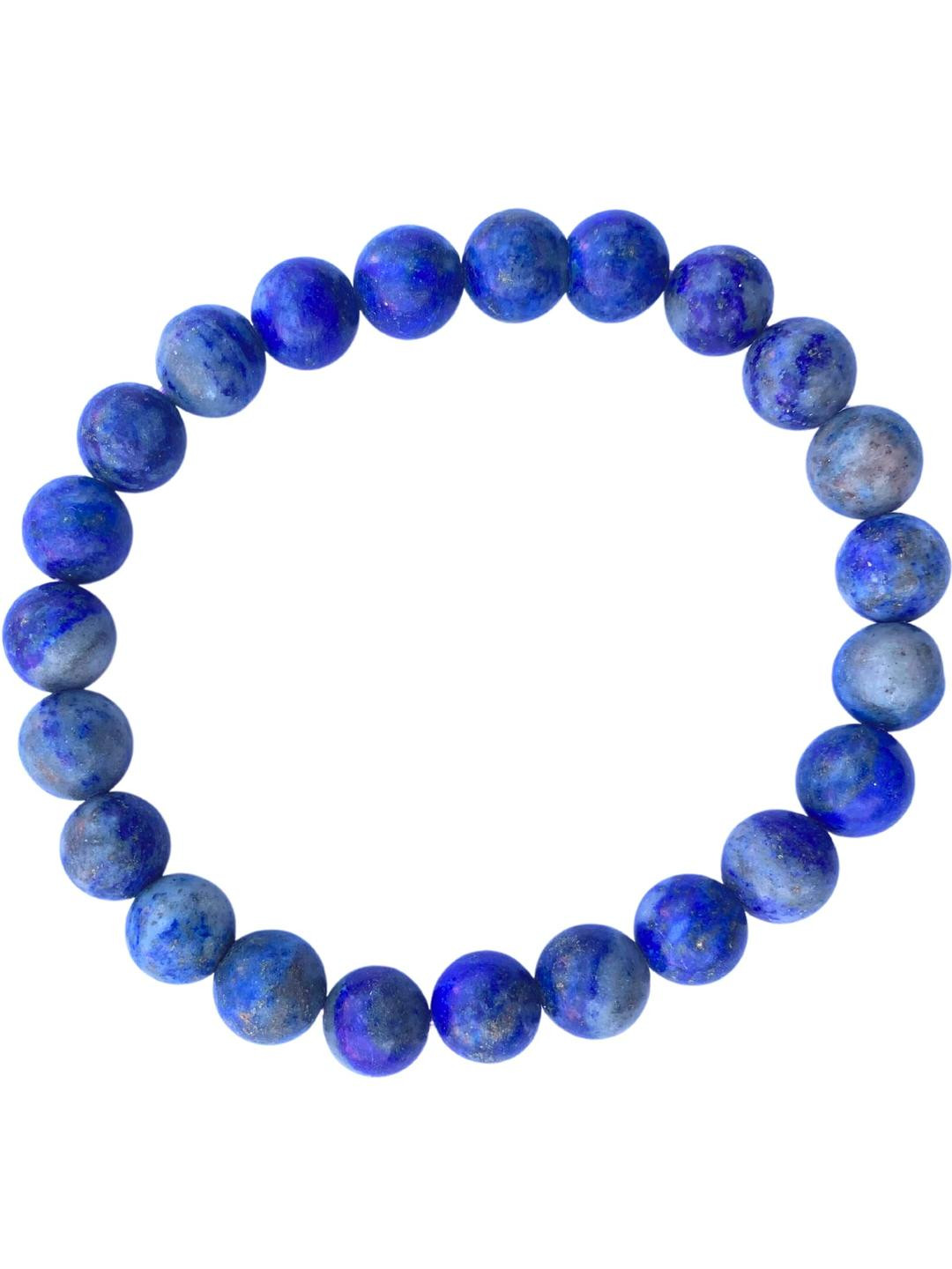 Apnisanskriti Unisex Lapis Lazuli Healing Stone Bracelet