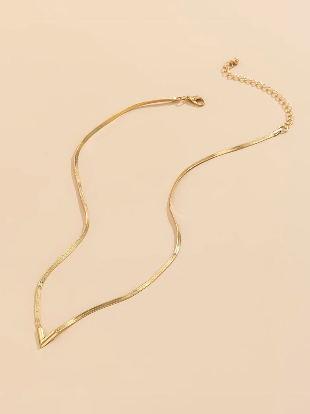 StyleCast x Revolte Copper Gold-Plated Minimal Chain
