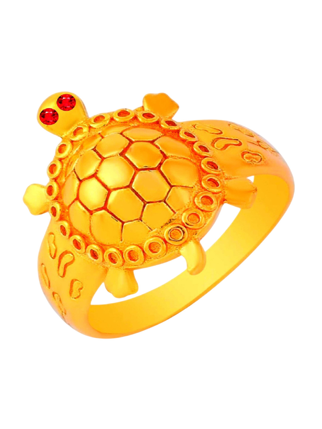 Dynamic Retail Global Yellow Alloy Finger Ring