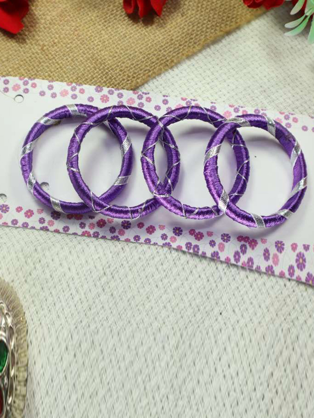 Kamule Lavender Plastic Bangle