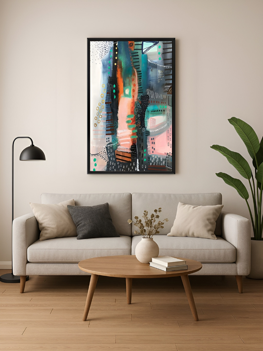 999Store Canvas Wall Rectangle Paintings Wall Art -18 x 30 In