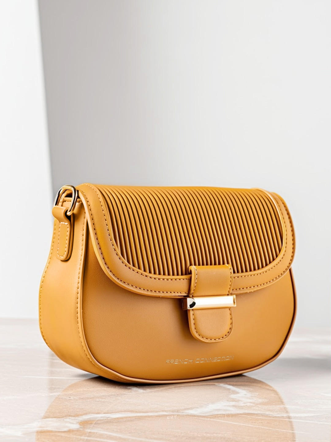 French Connection Structured Sling Bag