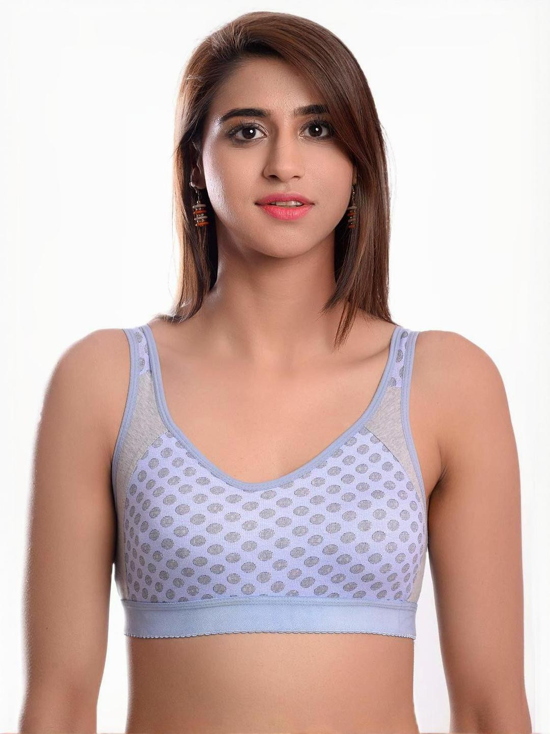 GuSo Shopee  Adults-Women Everyday Cotton Non-Wired Non Padded Bra