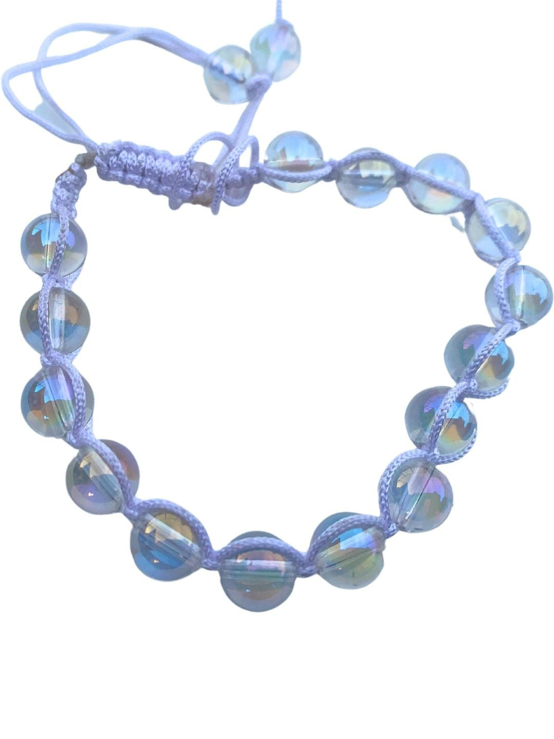 Apnisanskriti Unisex Aura Stone Bracelet Designer Thread