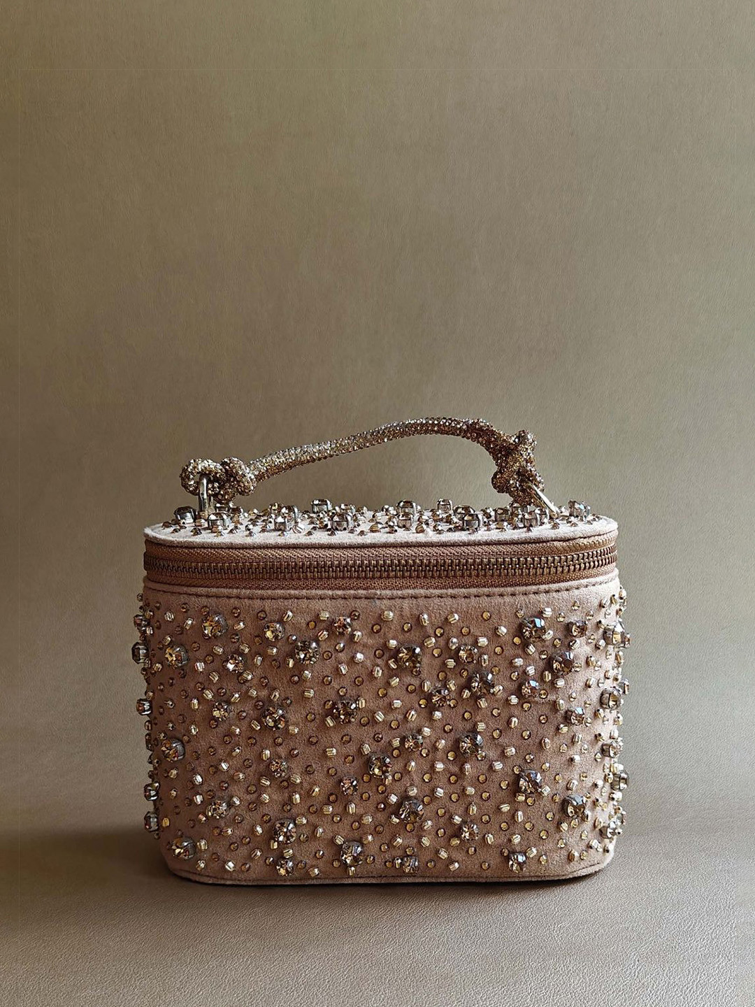 Plode Embellished Vanity Shaped  Box Clutch