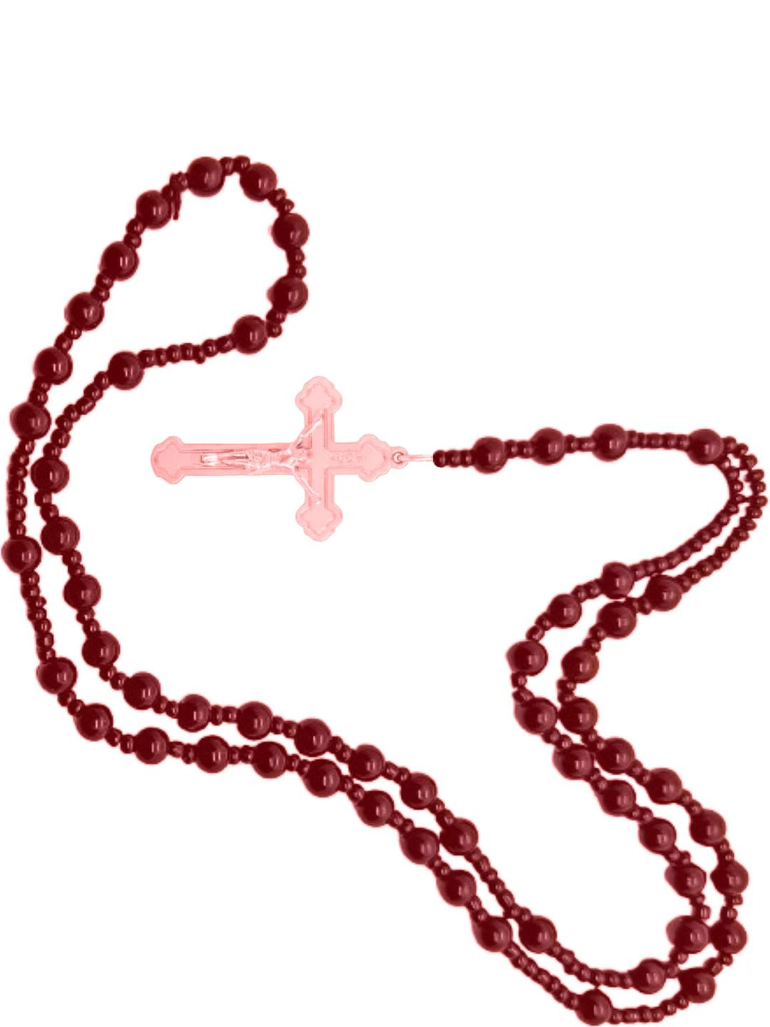 Dynamic Retail Global Women Maroon Alloy Pendant