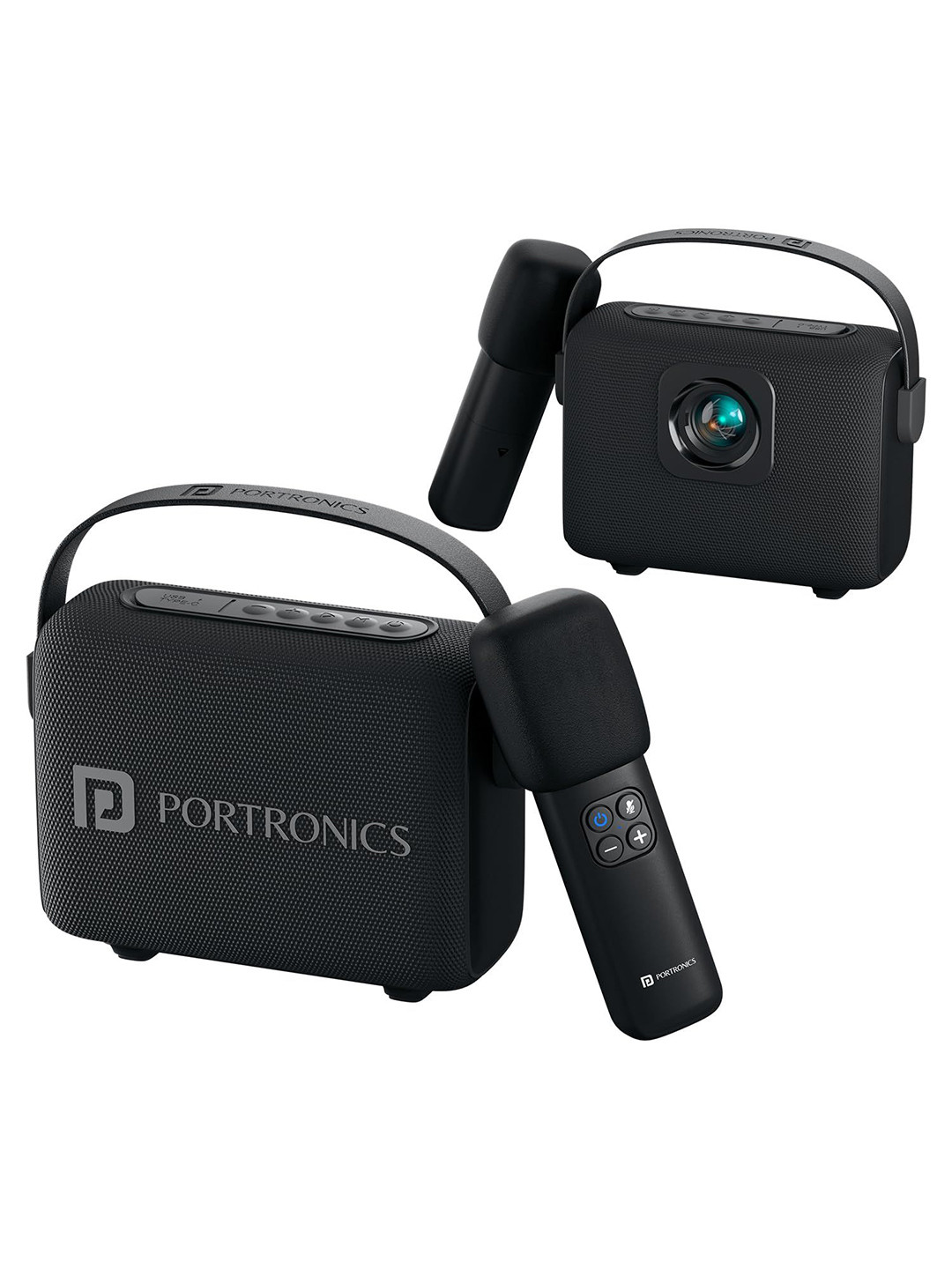 Portronics Resonate 2 14W Portable Bluetooth Speaker With Wireless Karaoke Mic