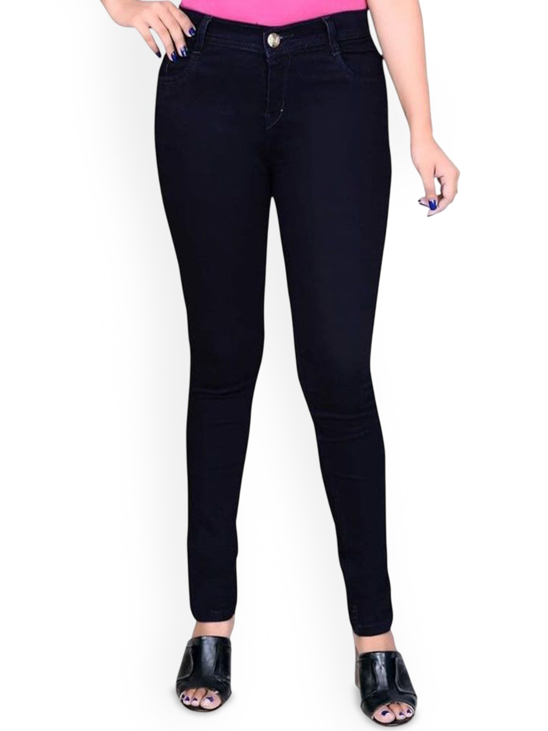 Cheenu Garments Girls Regular Fit Mid-Rise Jeans