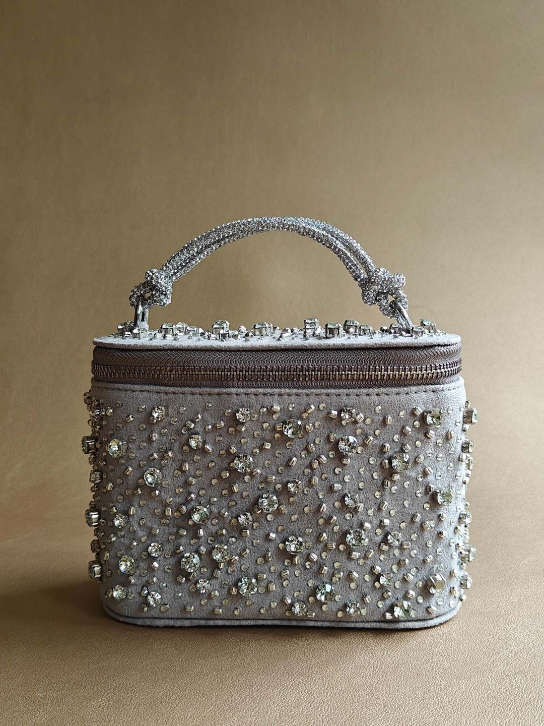 Plode Embellished Vanity Shaped  Box Clutch