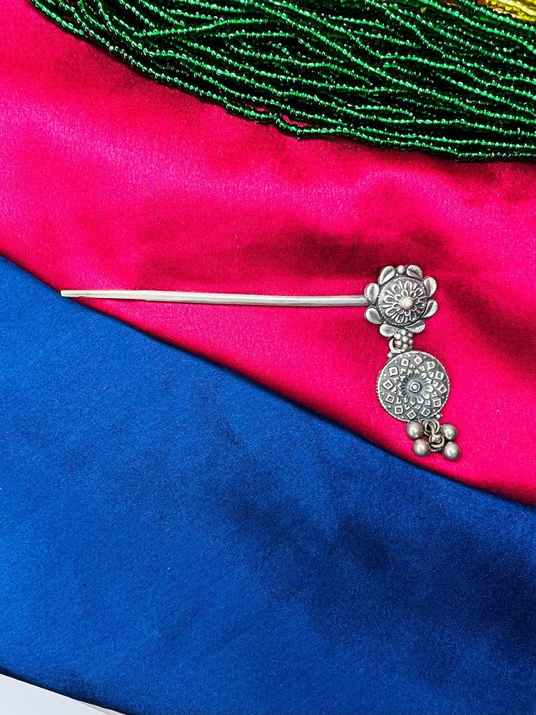 Arte Jewels Sterling Silver Oxidised Juda Pin