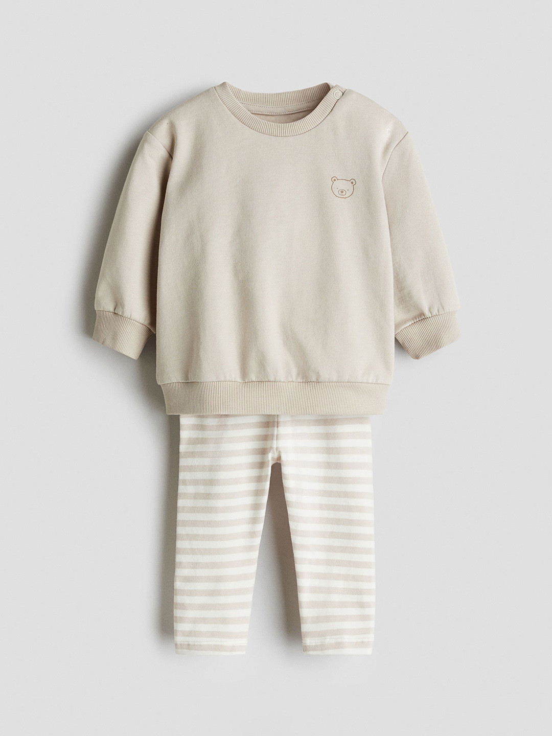 H&M 2-piece Sweatshirt And Leggings Set